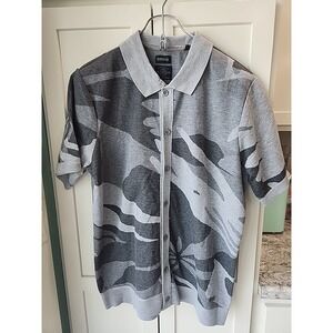 Buffalo David Bitton Mens  Short Sleeve Sweater Large Nwot